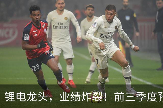 锂电龙头，业绩炸裂！前三季度预盈超51亿元，激增超27倍